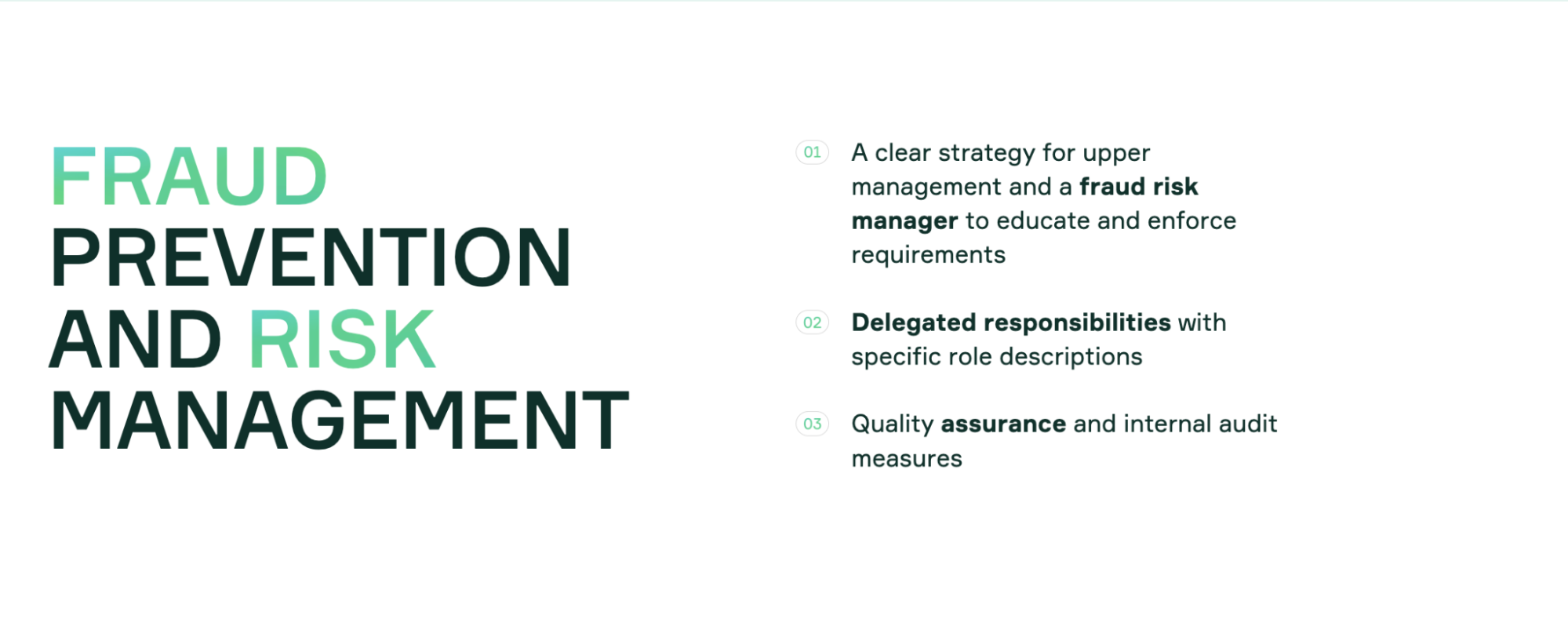Soft2Bet’s fraud prevention strategy with risk management roles, delegated responsibilities, and quality assurance measures.